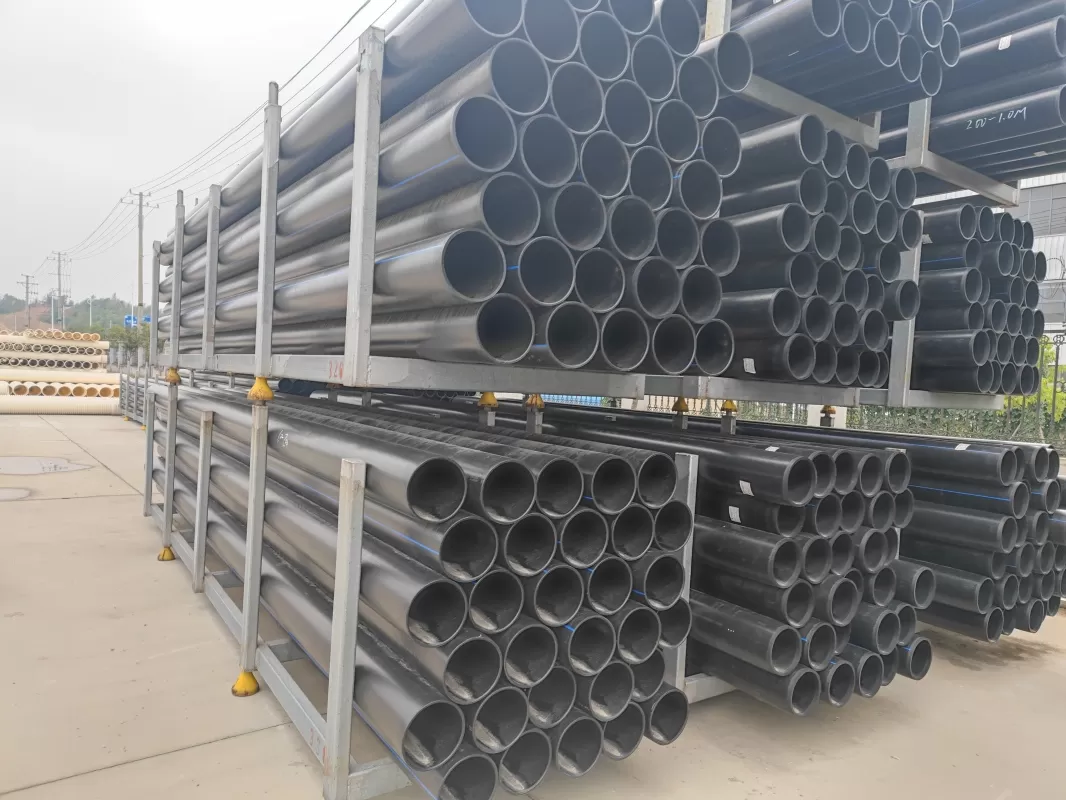 Polietilen (HDPE) katı duvar su tedarik borusunun inşaat adımları ve boru özelli