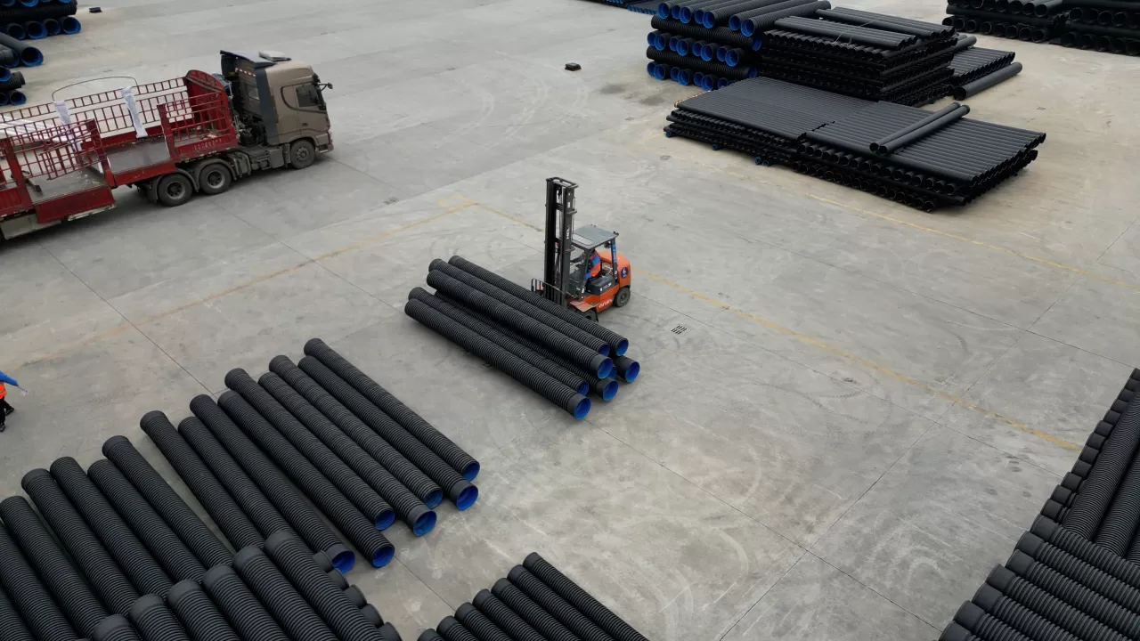 Kırılırsa HDPE çift duvarlı oluklu boru nasıl bağlanır?第1张