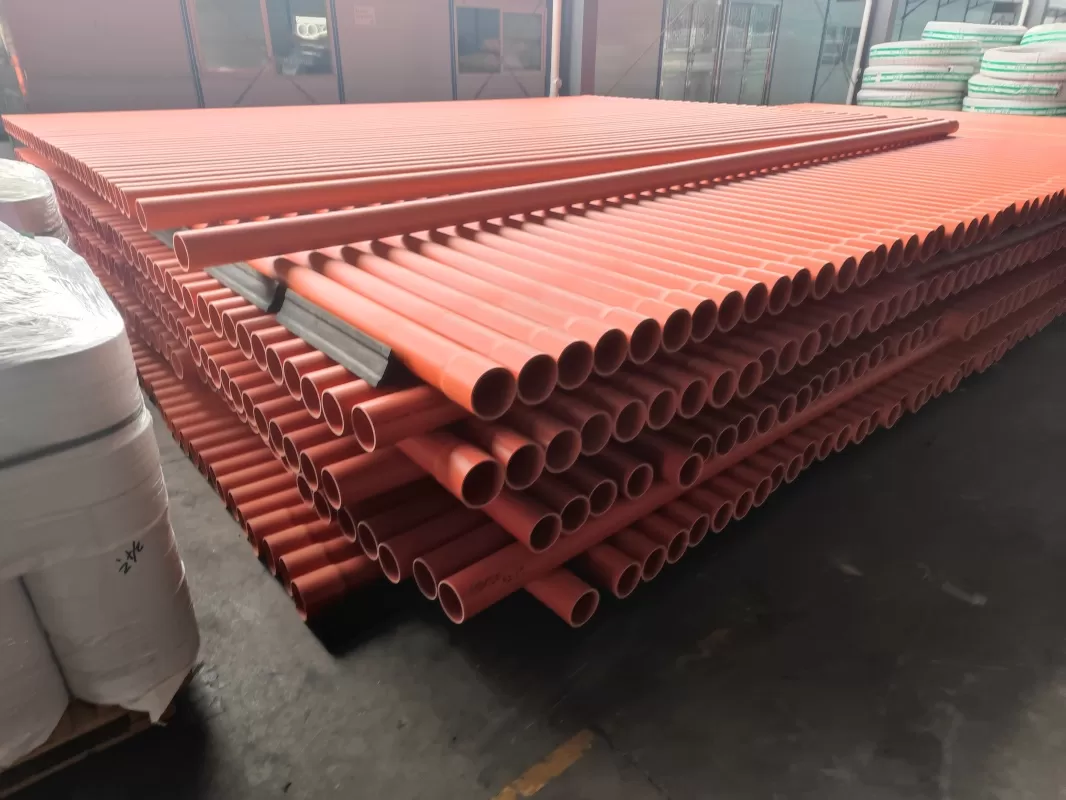 AD Jingjie cpvc power pipe DN110mm pvc-c power kabel bescherming pijp, product foto 's en codering diagrammen第1张
