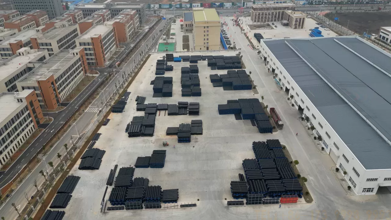 Как превратить HDPE гофрированную трубу с двойными стенками第1张