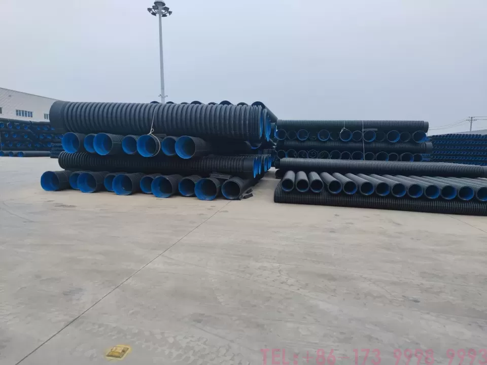 HDPE双壁波纹管怎么回填压实​