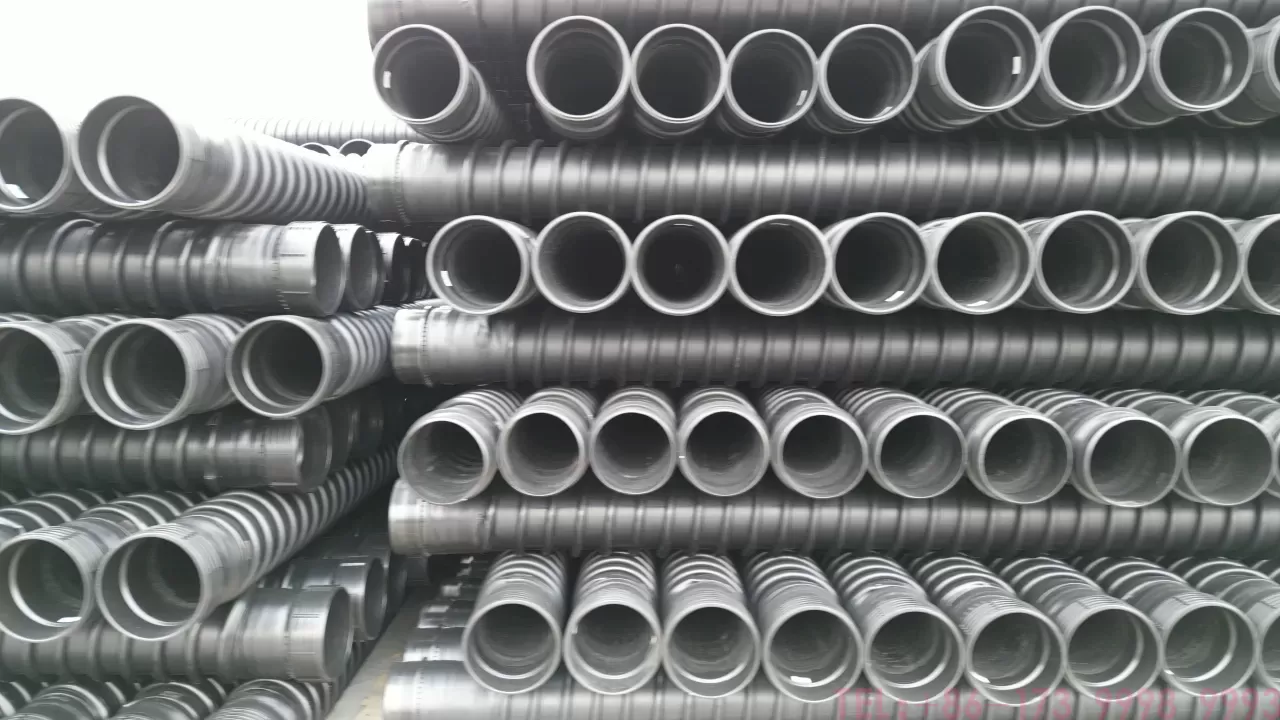 PE 克拉管与 HDPE 双壁波纹管的差异对比及湖北公元建材供应