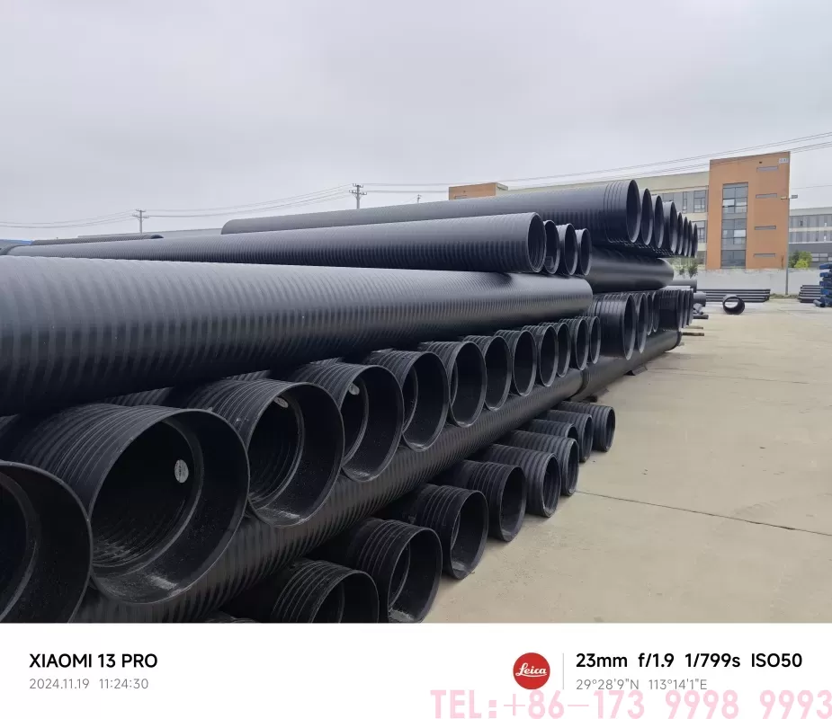 HDPE 中空壁缠绕管的规格型号分类及相关参数介绍