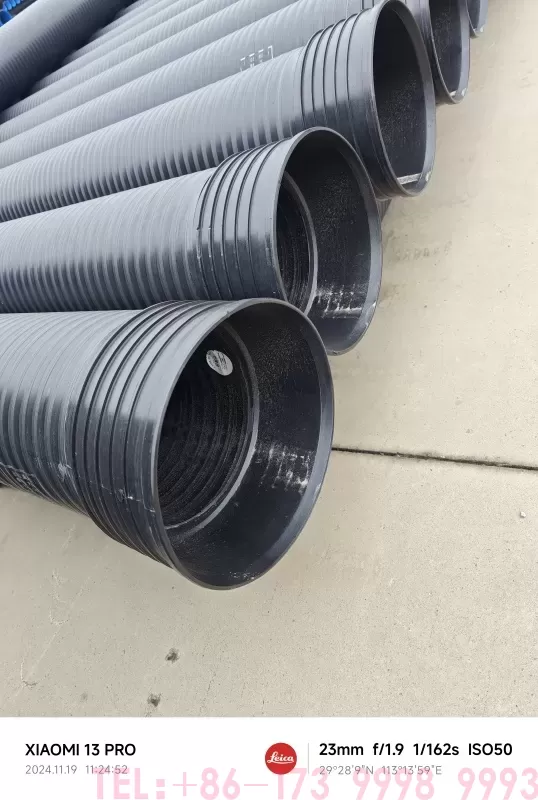 HDPE 中空壁缠绕管的材质特性及应用优势详解