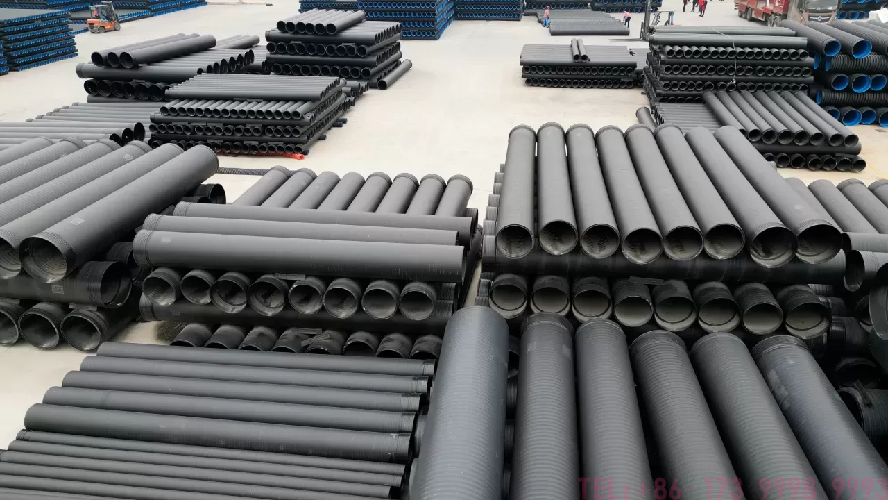 HDPE 中空壁缠绕管运输注意事项及安全保障措施